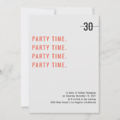 Imprimer Conception Invitation Anniversaire (Devant)