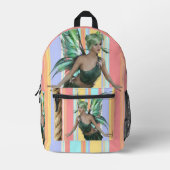 Imprimer Couper Le Sac À Coudre Fée Florale (Recto)