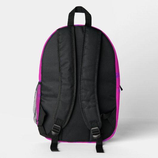 Imprimer Couper le sac à coudre filles fuchsia et (Verso)