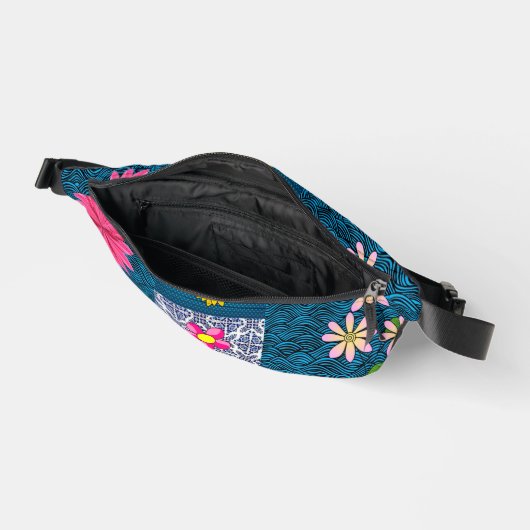 Imprimer Couper le sac à coudre Floral (Ouvrir)