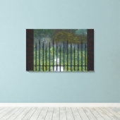 Imprimer dans l'ancienne toile de forêt (Insitu (Plancher de Bois))