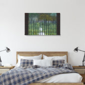 Imprimer dans l'ancienne toile de forêt (Insitu(Chambre))