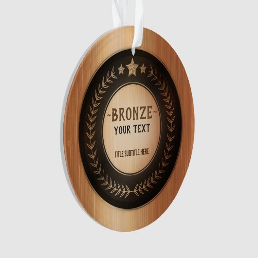 IMPRIMER do-it-yourself MÉDAILLE Bronze AJOUTER VO (devant)