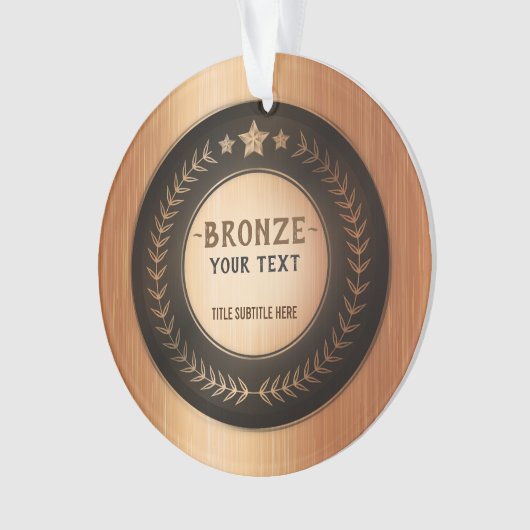 IMPRIMER do-it-yourself MÉDAILLE Bronze AJOUTER VO (devant)