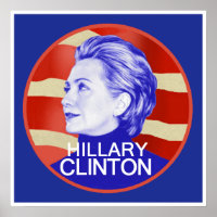 Imprimer Hillary Clinton POSTER