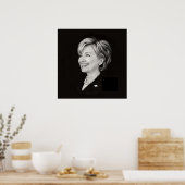 Imprimer Hillary Clinton POSTER (Cuisine)