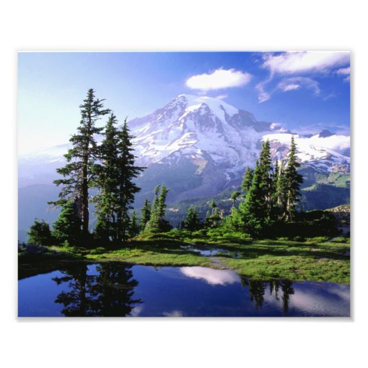Imprimer la photo Mount Rainier (Devant)