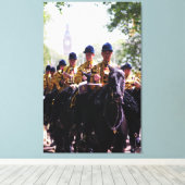 Imprimer la toile de la bande montée de la cavaler (Insitu (Plancher de Bois))