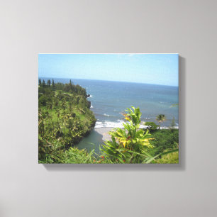 Imprimer la toile de la côte hawaïenne
