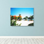 Imprimer la toile de la piscine tropicale (Insitu (Plancher de Bois))