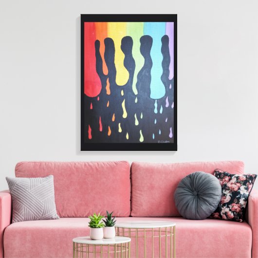 Imprimer la toile de pluie Rainbow (Insitu(Salon))
