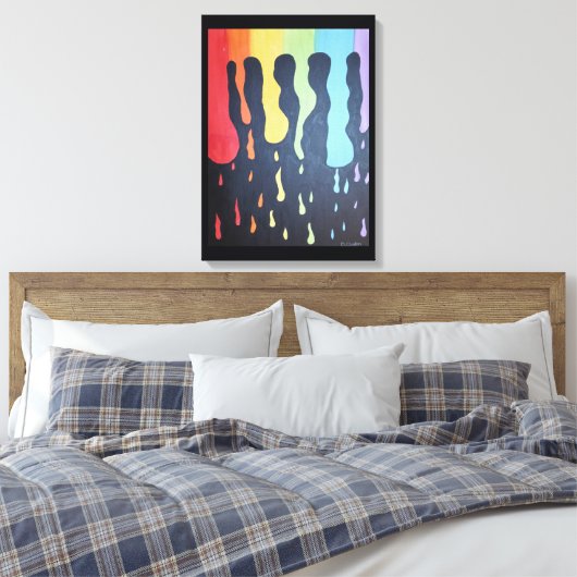 Imprimer la toile de pluie Rainbow (Insitu(Chambre))