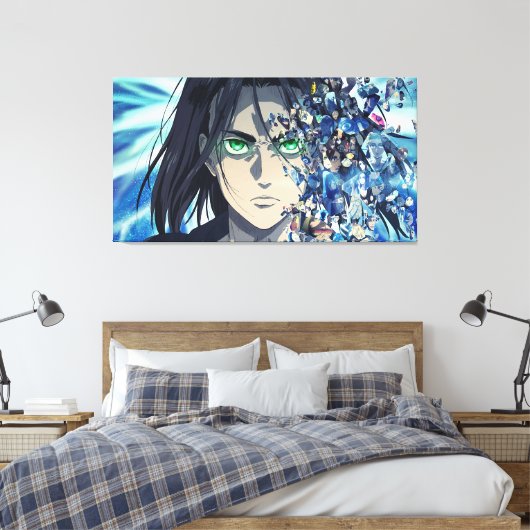 Imprimer la toile Eren Yeager (Insitu(Chambre))