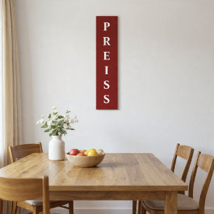 Imprimer le canevas de prénom/famille/nom