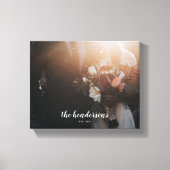 Imprimer le canevas photo de famille personnalisée (Recto)