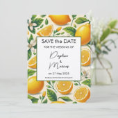 Imprimer le citron Enregistrer le Faire-part de ma (Debout devant)