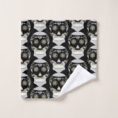 Imprimer le crâne Día De Los Muertos (Gant de toilette)