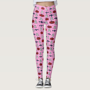 Imprimer l'Halloween sur les Leggings roses