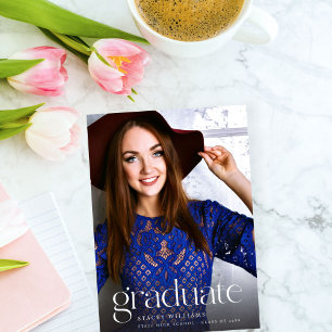 Imprimer Mood Photo Graduation Faire-part VR