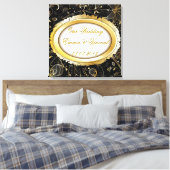 Imprimer notre toile de texte personnalisé Mariage (Insitu(Chambre))