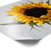Imprimer photo tournesol (Coin)