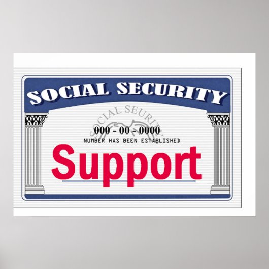 Imprimer POSTER Sécurité sociale (Devant)