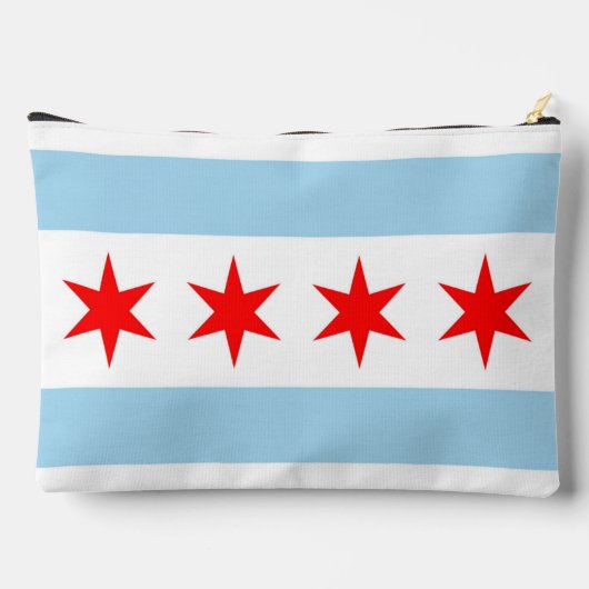 Imprimer Sac à coudre avec drapeau de Chicago (Verso)