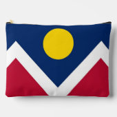 Imprimer Sac à coudre avec drapeau de Denver, USA (Recto)