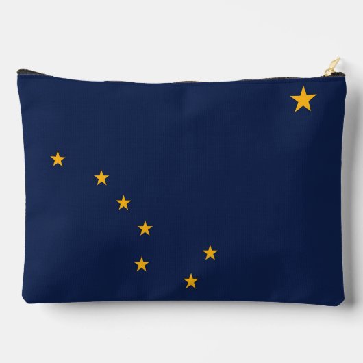Imprimer Sac à coudre avec drapeau de l'Alaska, US (Verso)