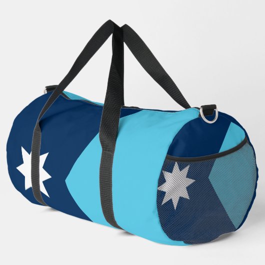 Imprimer Sac à coudre avec drapeau du Minnesota, U (Coin droit)