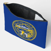 Imprimer Sac à coudre avec drapeau du Nebraska, US (Ouvrir)