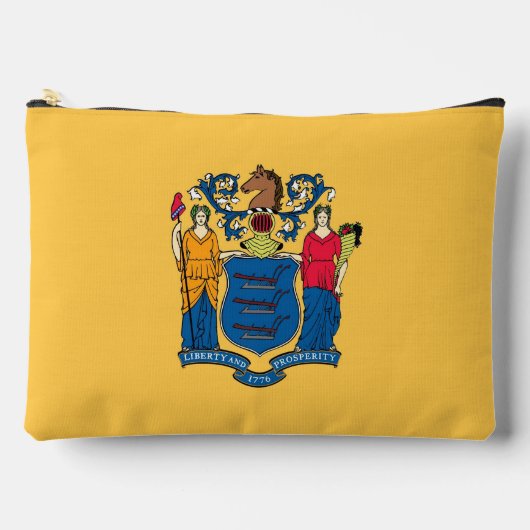 Imprimer Sac à coudre avec drapeau du New Jersey, (Recto)
