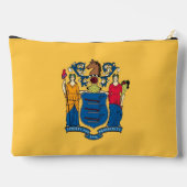 Imprimer Sac à coudre avec drapeau du New Jersey, (Verso)