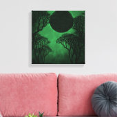 Imprimer toile Eclipse Forêt Noire (Insitu(Salon))