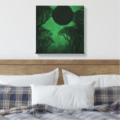 Imprimer toile Eclipse Forêt Noire (Insitu(Chambre))