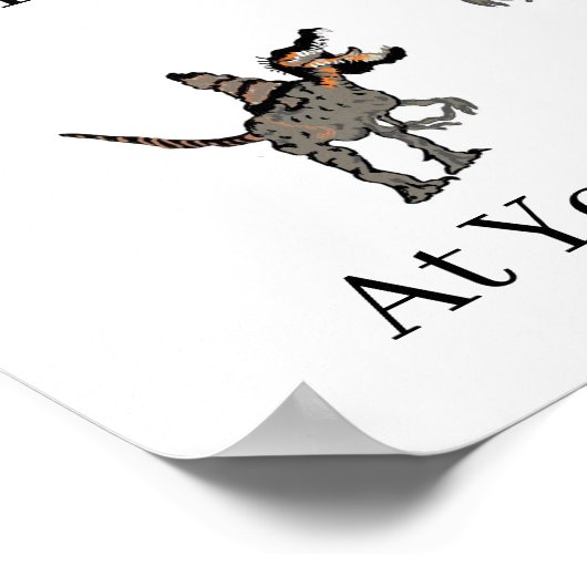 Imprimer, Valeur Poster Papier (Matte) Dinosaures  (Coin)