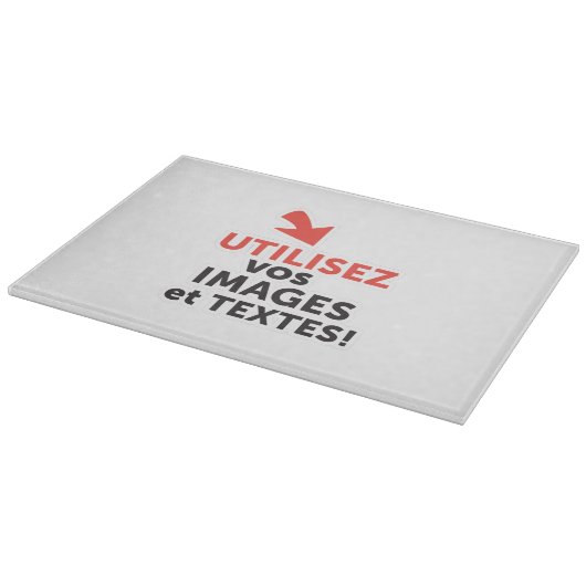 Imprimer vos conceptions en ligne en français snijplank (Hoek)