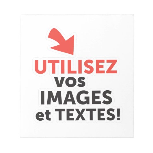 Imprimer vos design en ligne DIY en Français Notitieblok (Voorkant)