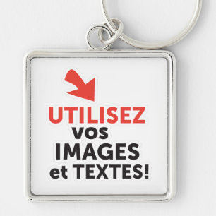 Imprimer vos design en ligne DIY en Français Sleutelhanger
