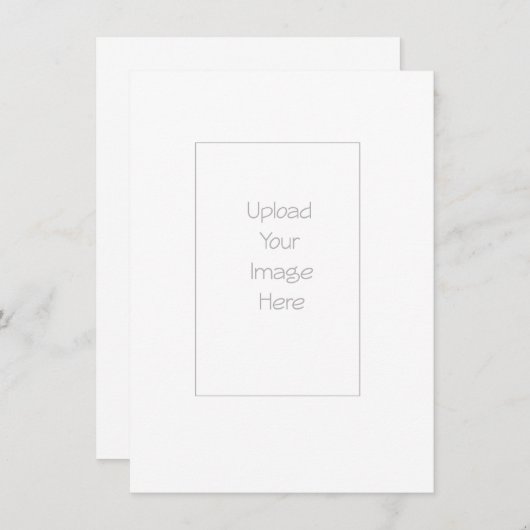 Imprimer vos propres invitations - Taille 4,25 x 6 (Devant / Derrière)