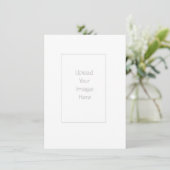 Imprimer vos propres invitations - Taille 4,25 x 6 (Debout devant)