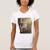 Imprimerie d'art T-shirt femme tendance (Devant)
