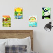 Imprimerie d'illustrations de voyage (Chambre à coucher)