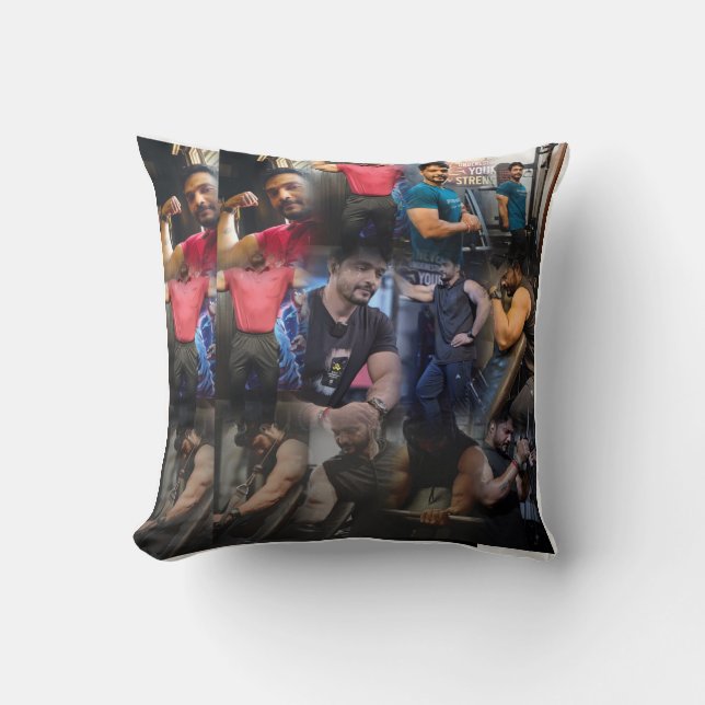 Imprimés design maison coussin (Recto)