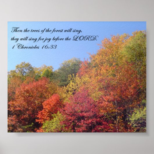 Imprimés et affiches : Arbres Chants (Devant)