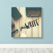 Imprimez simplement 12" x 12", 1,5", toile simple (Insitu (Plancher de Bois))
