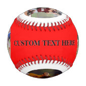 Imprimez sur mesure des balles de baseball promoti (Dos)