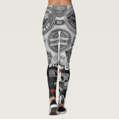 Imprimez tout sur les Leggings "Beat$andBull$hit" (Dos)