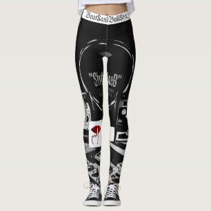 Imprimez tout sur les Leggings "Beat$andBull$hit"