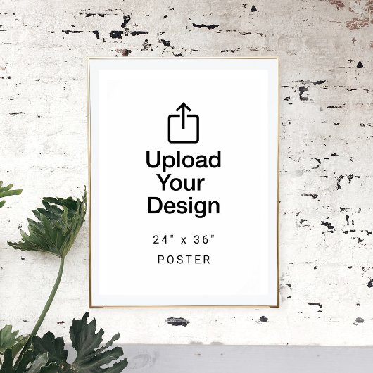 Imprimez votre affiche numérique 24" x 36" en télé